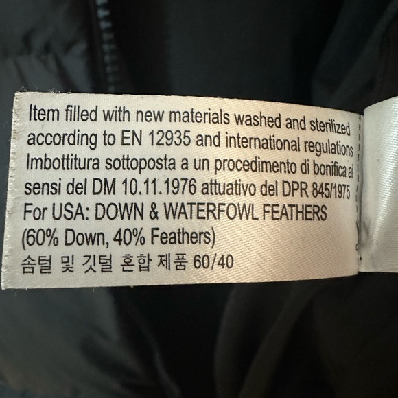 Zara women’s black down puffer coat size s - Picture 7 of 8